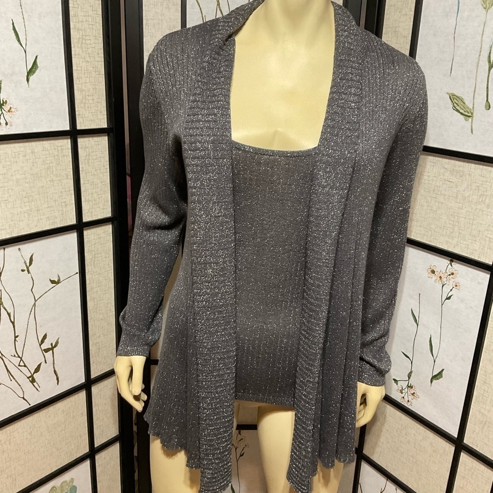 CHICO’S Open Cardigan Sweater